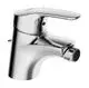 HANSA-Einhebelmischer-Bidetbatterie-HANSAMIX-0106-Zugstangenablaufgarnitur-Ausladung-113-mm-DN15-Chrom-01063283 gallery number 1